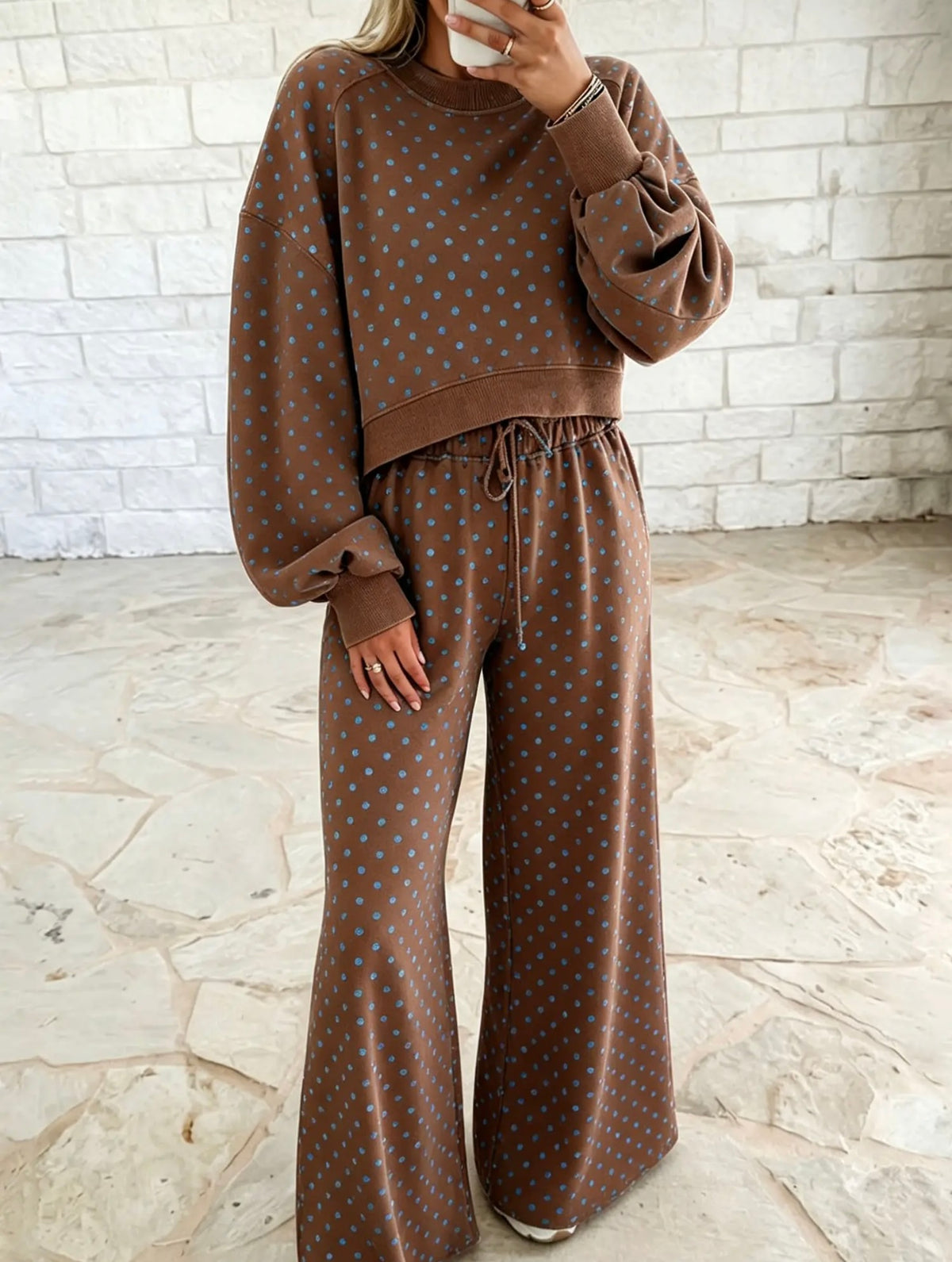 Polka dot set